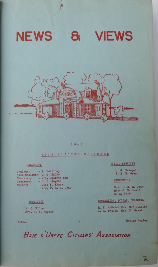 nv194708i002 L'Association des Résidents BaieD'Urfé Citizens