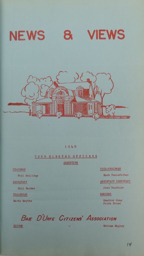 nv194808i014 L'Association des Résidents BaieD'Urfé Citizens